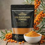 Sea Buckthorn Powder mixed in smoothie or juice
