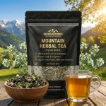 Mountain Herbal Tea natural wild herb tea blend in pouch
