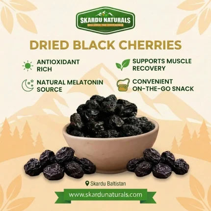 organic dried cherries Skardu